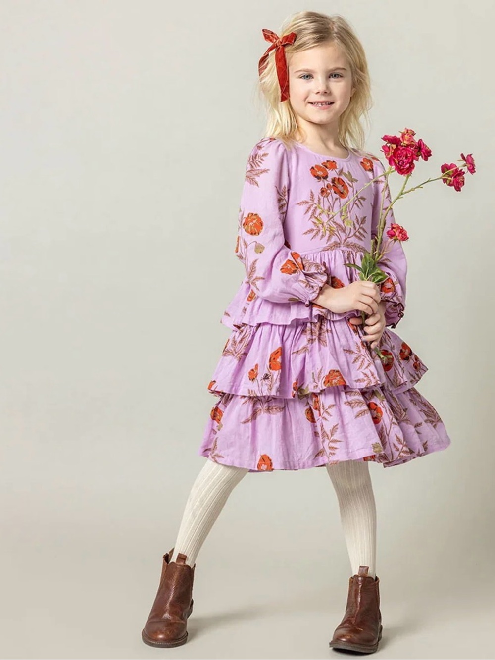 Pink Chicken Fleur Dress, Size 8